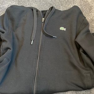 LACOSTE zip up mens brand new